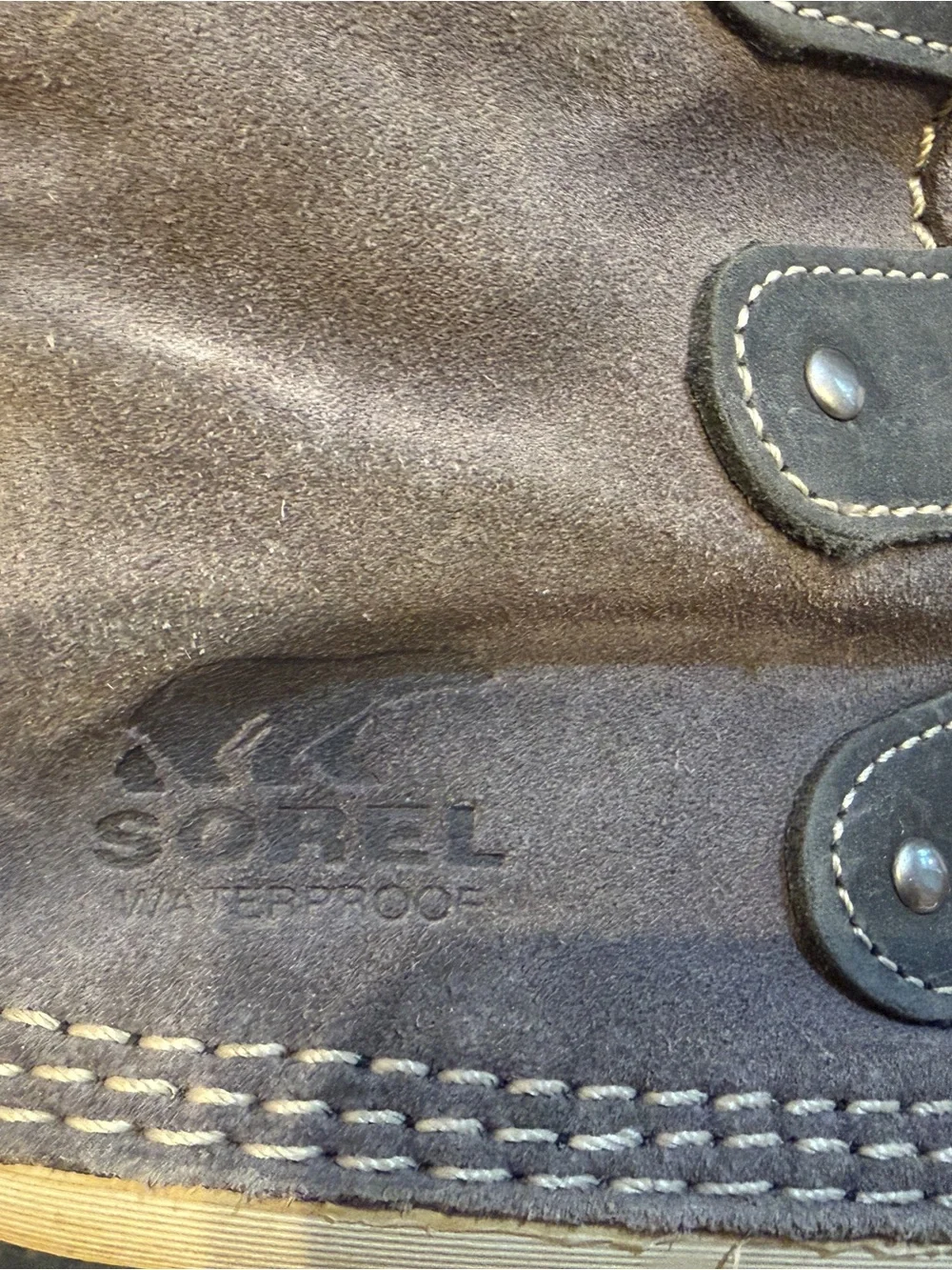 Sorel Joan of Arc - tall Lace-Up Winter Boots with printed fleece